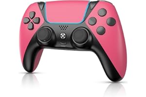 AUGEX Wireless Controller for PS4 Controller wireless, Ymir Game Remote for Playstation 4 Controller with Turbo, Steam Gamepad Work with Back Paddles, Scuf Controllers for PS4/Pro/Silm/PC/IOS
