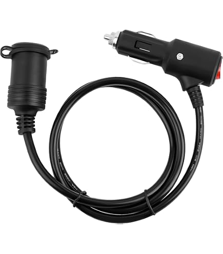 car cigarette lighter extension cable 3m with switch 12v Hot DC 2.1 x 5.5 mm Plug Charger Power Universal For Car GPS Monitor Camera Adapter Cord Lead duty 10ft extension cord 2 Pack Cigarette Lighter Plug