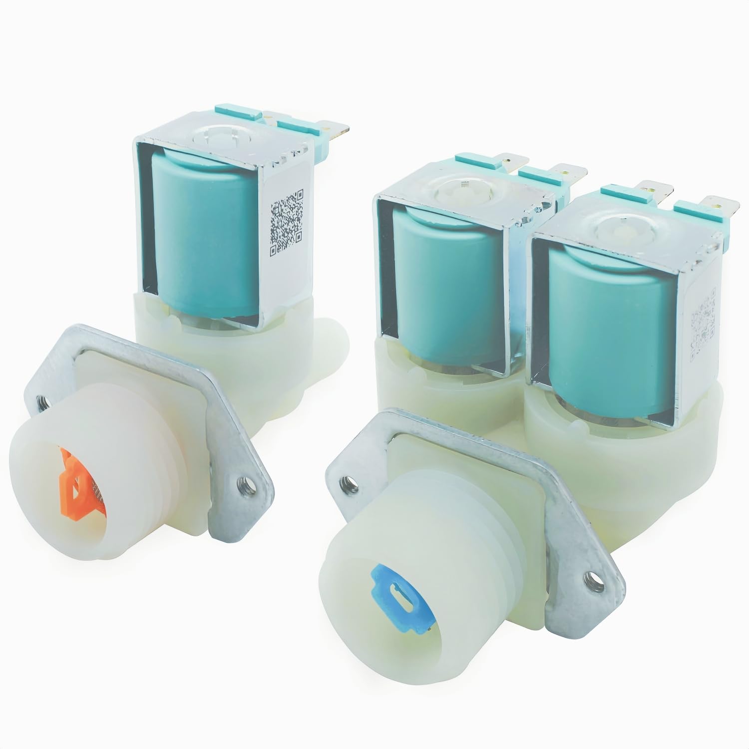 Photo 1 of Upgraded Water Inlet Valve Set Fit for Samsung Washing Machines,Replacement with DC62-30312J & DC62-30314k,W11165546, W11220230, Compatible Kenmore, Whirlpool, Maytag Washers