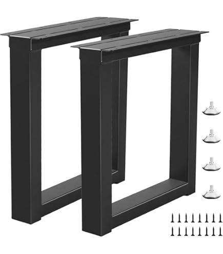 FUSHIAIPTC - Patas De Mesa De Metal De 28 Pulgadas, Oro Industrial Y Artístico, Resistentes Para