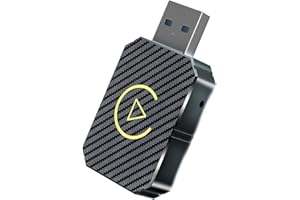 Carplay Wireless Adapter for Audi S3 Sportback (8V) 2013-2020, Mini Size Stable Low Latency Connection Plug and Play