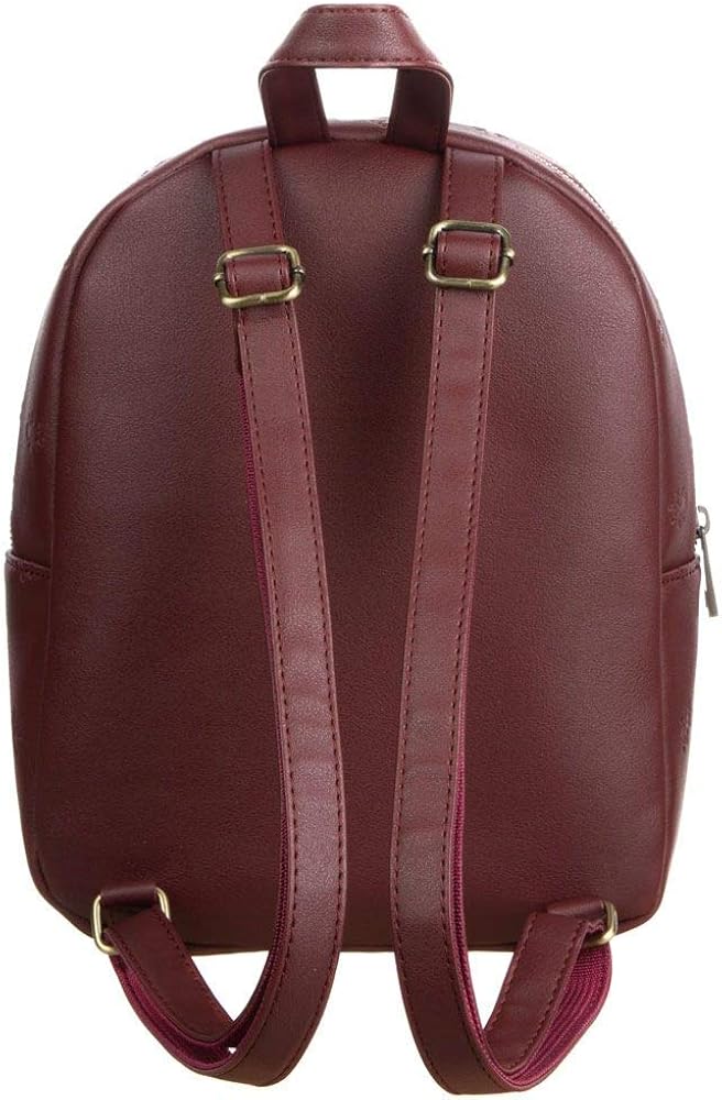 Harry Potter Gryffindor PU Mini Backpack, Red - Image 3