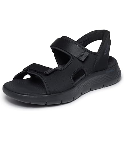 Amazon.com | Skechers Men's Two Strap Buckle Open Toe Sandals