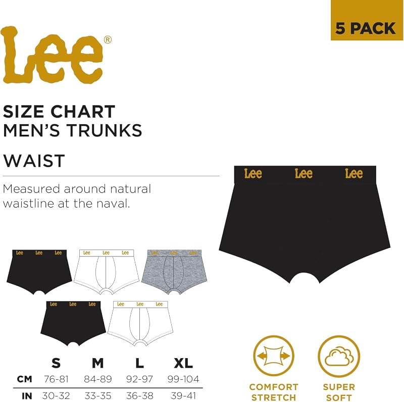 Uomo, Boxers, Nero/Bianco/Grigio, Confezione da 5, Grande