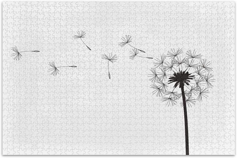 Amazon タンポポ500ピースの背景 難しいジグソーパズル500ピース 大人の10代と子供のための500ピースパズルで自分自身に挑戦してください ジグソーパズル おもちゃ