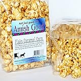 Amish Good Premium Caramel Popcorn Real Butter and Coconut Oil in 10 Ounce Bag