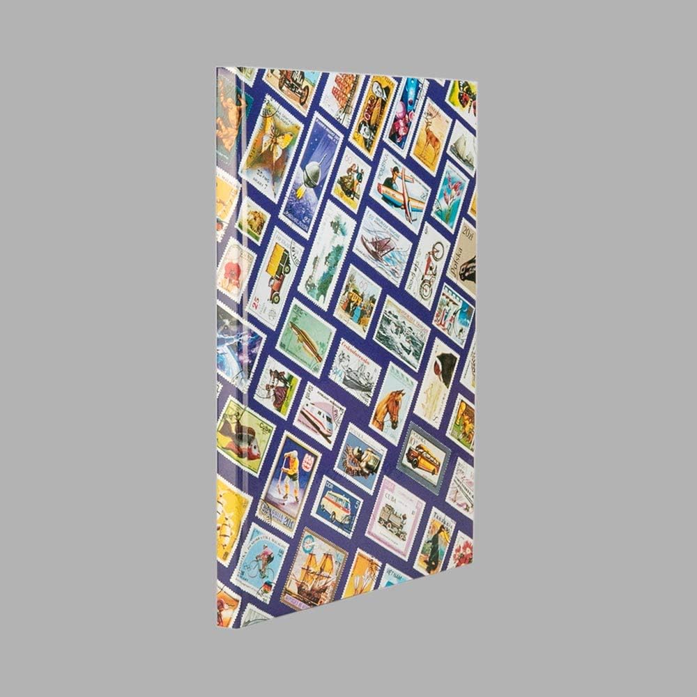 Prophila A4 teenager's stockbook 16 white pages, Blue, 30.5 x 23 cm - Image 4