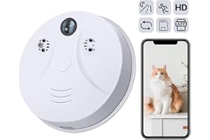 Hidden Camera Detector WiFi 1080P HD Security Camera with Real-time View Motion Detection Indoor Wireless Nanny Cam Mini Vide