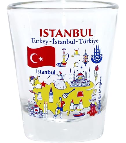 thumbnail image 2 of World By Shotglass Croatia EU Series Landmarks Icons Collage Shot Glass 2 of 5