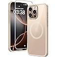 TAURI 3 in 1 for iPhone 16 Pro Max Case, Compatible with MagSafe [Not-Yellowing] with 2X Screen Protectors, Shockproof Slim Magnetic Case for 16 ProMax, Desert