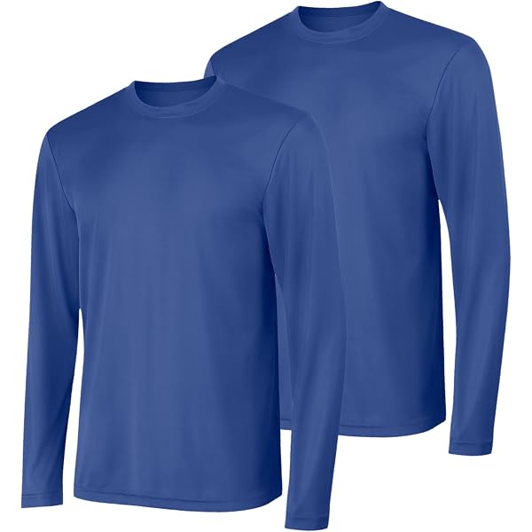 Gildan G500 – Confezione Da 2 T-Shirt Uomo Classiche, 100% Cotone, 150g (Sport Grigio-Viola, M)
