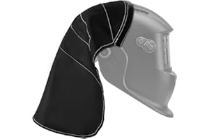 Welding Helmet Cover, Helmet Extended Cover with Press Fit Seal, Full Protection Welding Hood Accessories, Extended Cotton Re