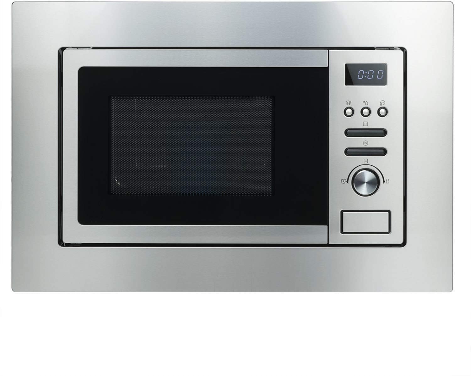 ElectrIQ 20L Builtin Digital Microwave with Grill in Stainless Steel