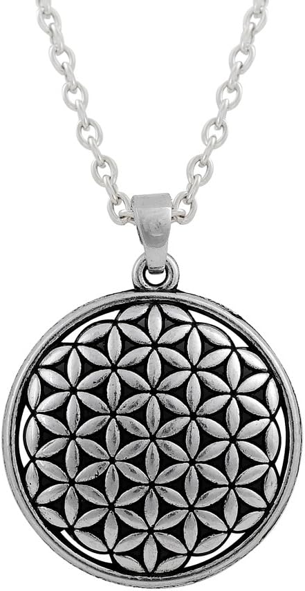 Flower of Life Pendant Egyptian Symbol Pendant Necklace Unisex