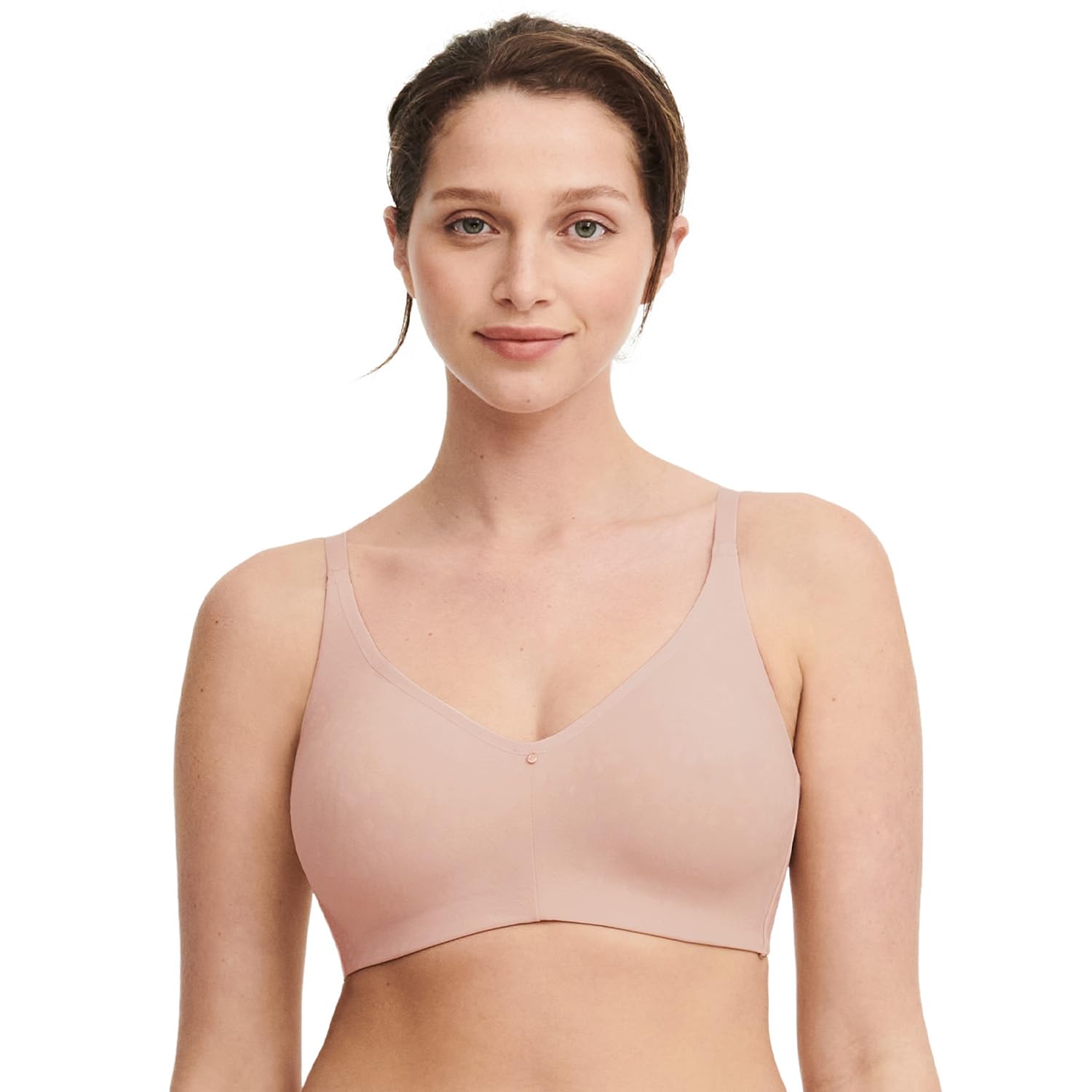 Photo 1 of Chantelle Women's Comfort Chic Back Smoothing Wireless Bra, Rose