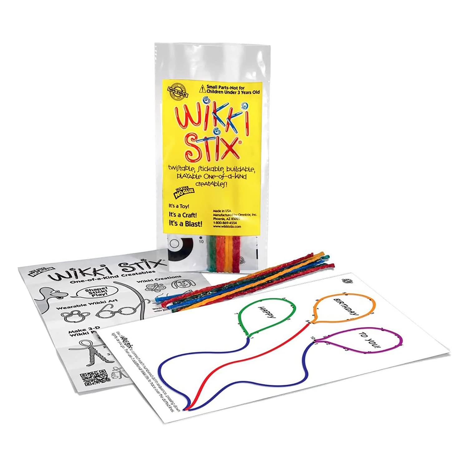 WikkiStix Birthday Fun Favors