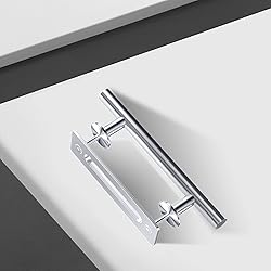 EaseLife 12" Stainless Steel Sliding Barn Door