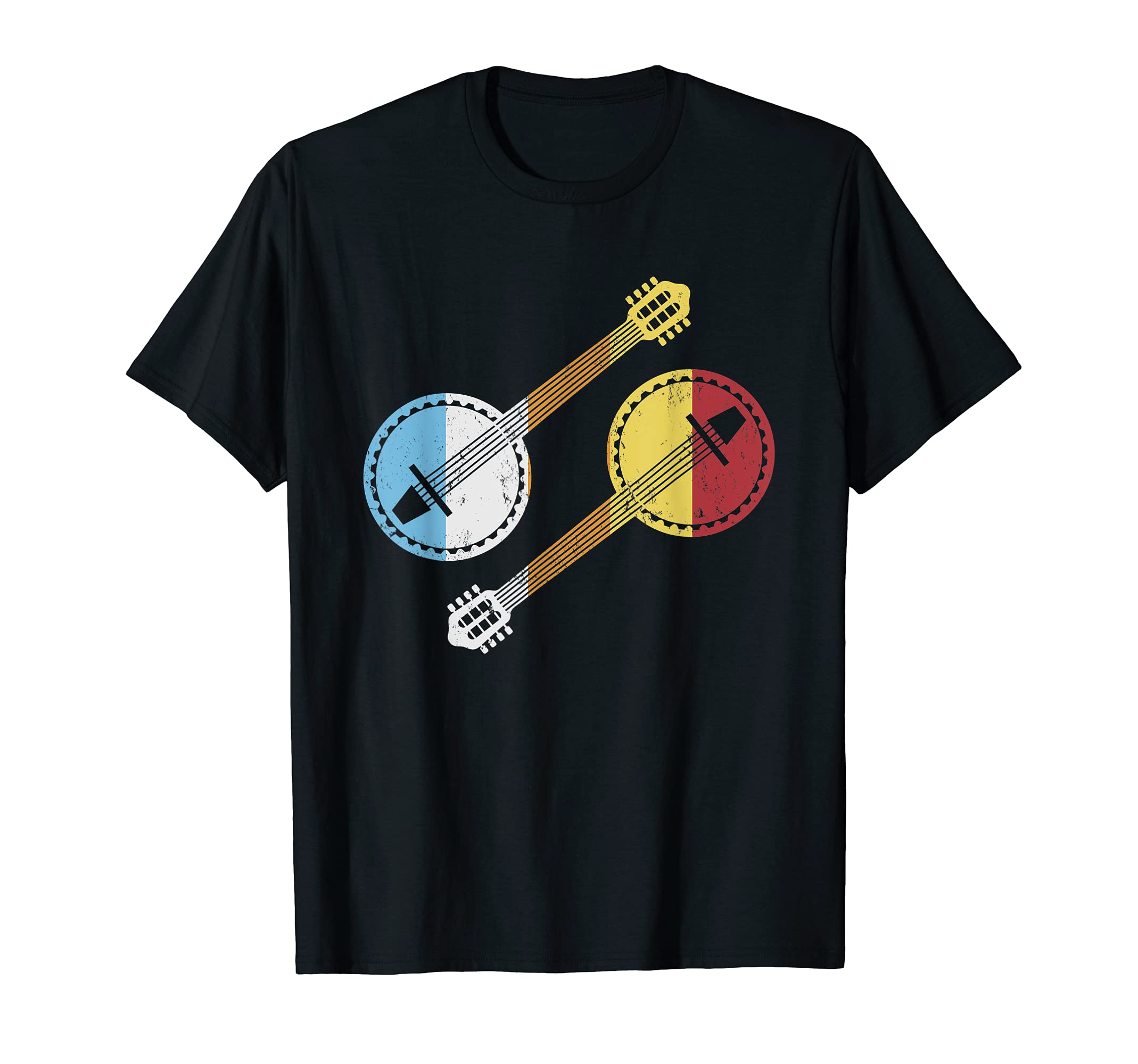 Bluegrass Banjo Music Lover Banjo Guitar T-Shirt
