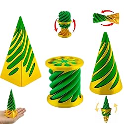 ajitxalr 3 Packs Impossible Cone,Spiral Cone Fidget