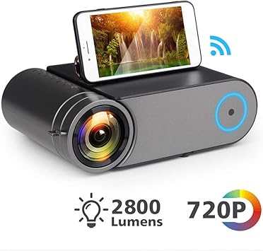 LQQZZZ Proyector Casero, Mini Led Proyector De Cine En Casa ...