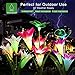 3-Pack Solar Flower Lights Outdoor,Solar Garden Decorative Lights,Solar Powered Garden Lights Outdoor Multi-Color Changing Lily Solar Flower Lights for Patio,Yard Decoration（Pink,White,Purple）