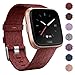 QIBOX Bands Compatible with Versa, Woven Fabric Wrist Strap Watch Special Edition Replacement Bands Classic Square Stainless Steel Buckle Compatible with Versa Smart Watch