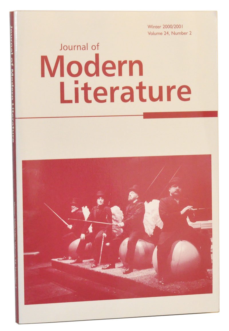 Journal Of Modern Literature Volume 24 Number 2 Winter 2000 2001 Amazon Com Books