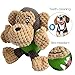 oneisall Dog Durable Squeaky Plush Toy Pet Training Biting Squeak Chew Toys,for Boredom Small and Medium Dogs