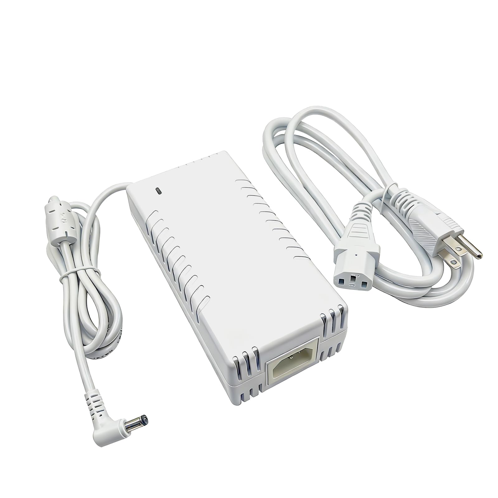 Photo 1 of 54V Power Adapter Compatible for UniFi XG 6 PoE US-XG-6POE USW-Ultra-210W 6 8 Port Switch ADS-210NX-48-1 540210E ADS-210NX-48-1540210E Replacement White 210W Power Supply Cord Charger