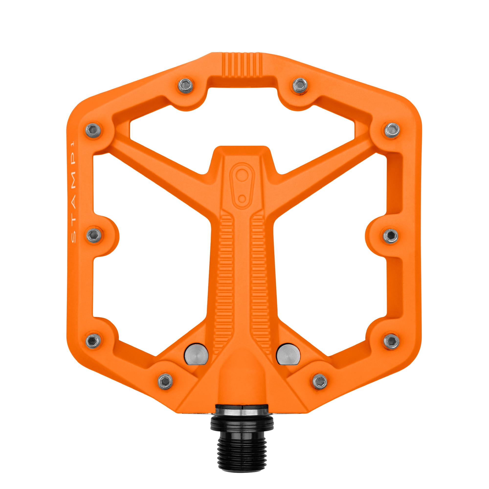 Crankbrothers Stamp 1 Gen 2,Composite MTB Bike Pedal, Orange, Small Image