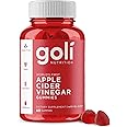 Apple Cider Vinegar Gummy Vitamins by Goli Nutrition - Immunity & Detox - (1 Pack, 60 Count, with The Mother, Gluten-Free, Ve