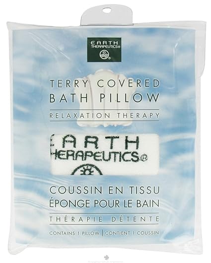 Amazon Com Earth Therapeutics Relaxation Therapy Bath Pillow