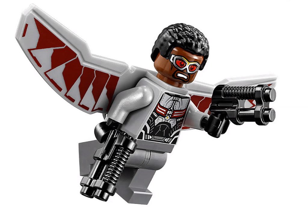 LEGO Falcon Minifigure - Captain America Civil War Version - Loose