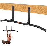 Fitarc Joist Mount Pull Up Bar, Wall Mount Pull Up Bar for Home Gym | Heavy Duty Steel Construction, Max 440lbs, Upper Body Workout Equipment