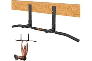 Fitarc Joist Mount Pull Up Bar, Chin Up Bar Ceiling Mount, Heavy Duty, Workout for Home Gym, 42 inch Wide -Patent Pending
