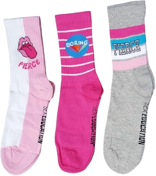 Tv Series Sex Education 3 Pair Novelty Ankle Ladies Socks Amazon.co.uk