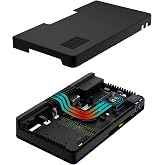 Argon ONE V5 Aluminum Case for Raspberry Pi 5 - Builtin DAC, Expandable Dual M.2 NVMe