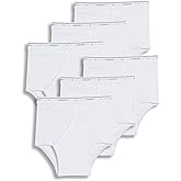 Jockey Mens Underwear Briefs - Classic Full Rise Design, Pack of 6 - Authentic Mens Underwear for Comfort and Quality