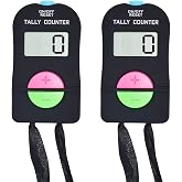 VANVENE Electronic Hand Clicker Counter,Easy to Operate Tally Counter, Supermarket People Flow Manual Additio Subtraction Counter Clicker,for Golf/Football Sports