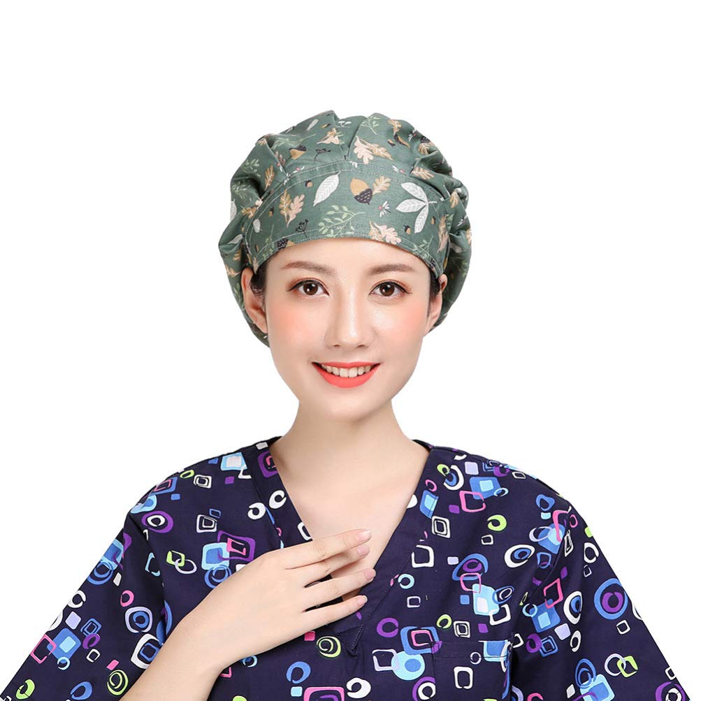 Surgery Animal Plant Adjustable Cartoon Cap Surgical Practical Caps