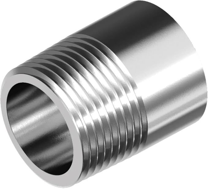 5 Stuck Anschweissnippel DIN 2982-A - Edelstahl A4 R 3/8\": Amazon.de ...