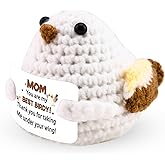 Zetckzilv Valentines Day Gifts for Mom from Daughter Son Handmade Crochet Animals Bird Birthday Gift for Mom Grandma Mother in Law Stepmom for Birthday Mother’s Day Emotional Inspirational Support