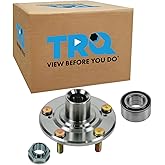 TRQ Front Wheel Bearing & Hub Kit Compatible with 2002-2006 Honda CR-V 2003-2011 Element
