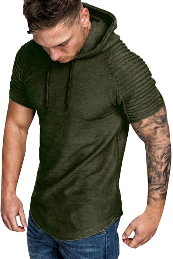 tee shirt a capuche homme