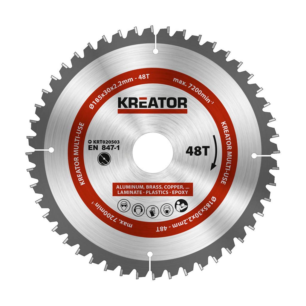 KREATOR KRT020503 Multi-Purpose Saw Disc 185mm48d