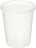 Reditainer Deli Food Storage Containers with Lid, 32-Ounce, 24-Pack