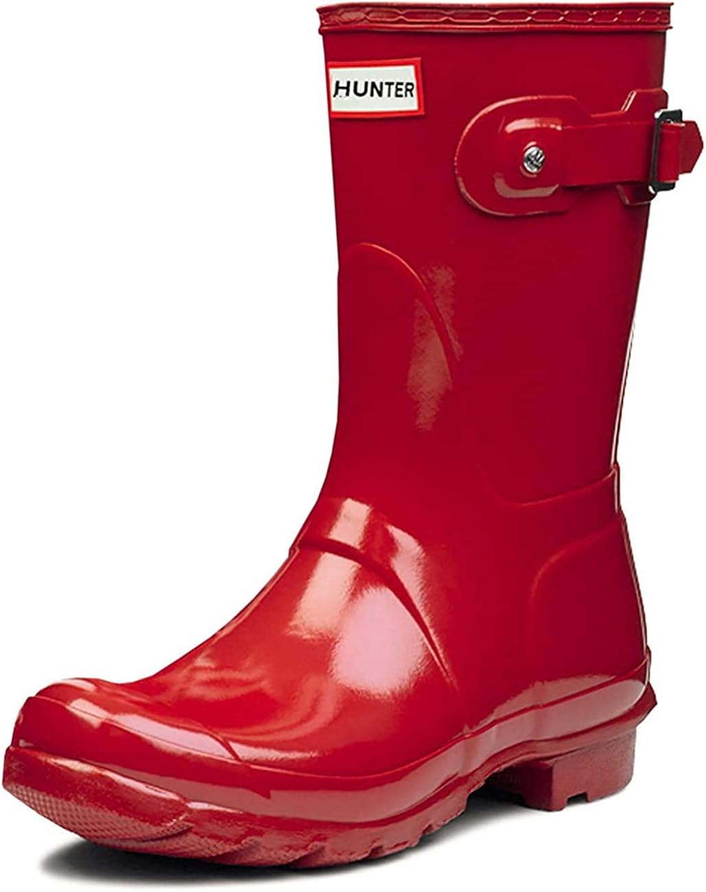 maroon hunter boots