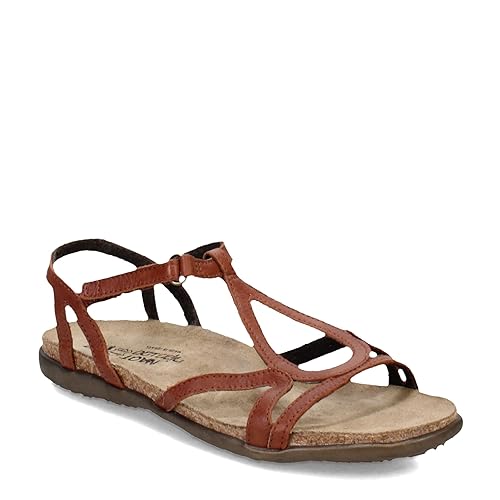 NAOT Footwear Women's Dorith Sandal Soft Chestnut Lthr N-M US in - Main Image