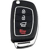 Kilessgo Fits for Hyundai Santa Fe 2013 2014 2015 2016 Key Fob TQ8-RKE-3F04 315MHz 4 Buttons