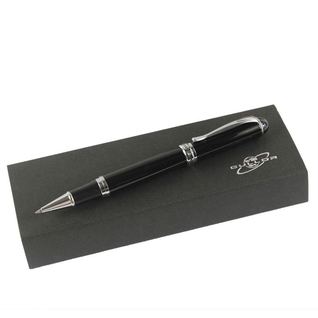 Gullor 750 Rollerball Pen Black with Original Pen Box and Pen Pouch